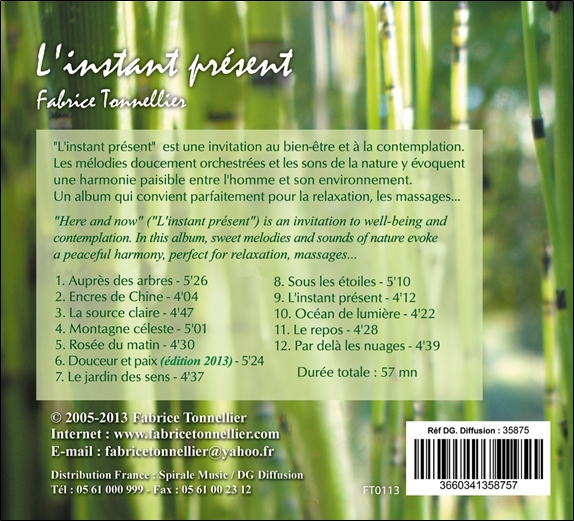 L'instant présent : Nouvelle Edition 1