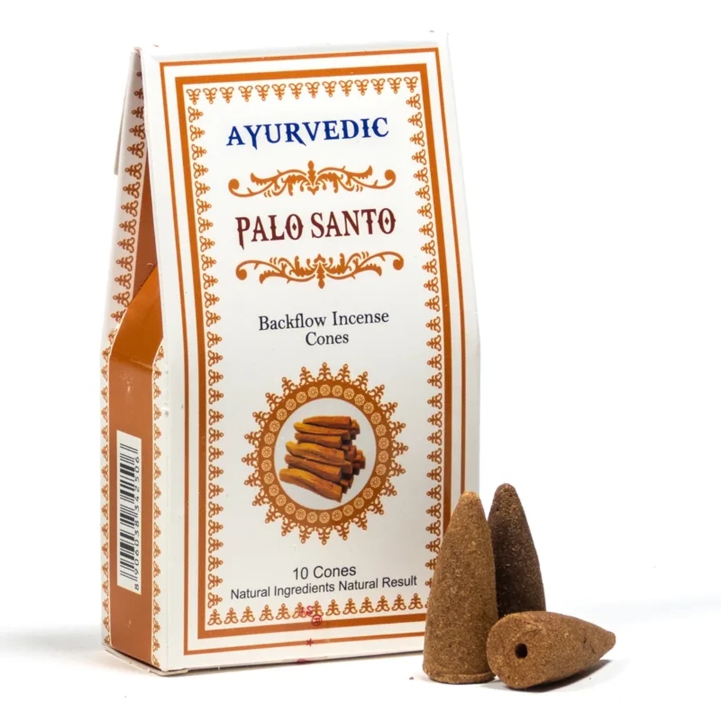 Cônes déncens à refoulement Ayurvedique Palo Santo 0