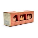 Veda Bougie en pot avec couvercle lot de 3 2