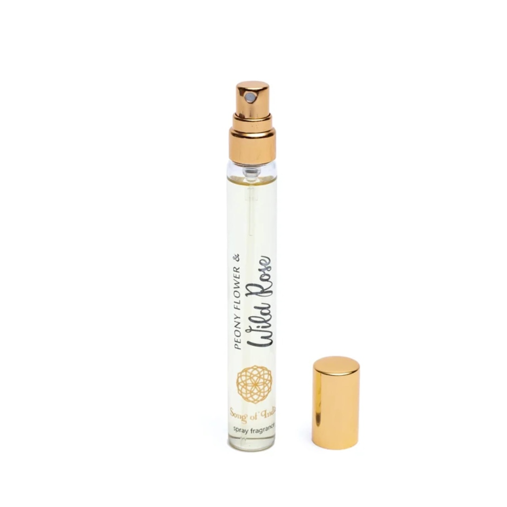 Spray d'ambiance Rose sauvage & Pivoine 1