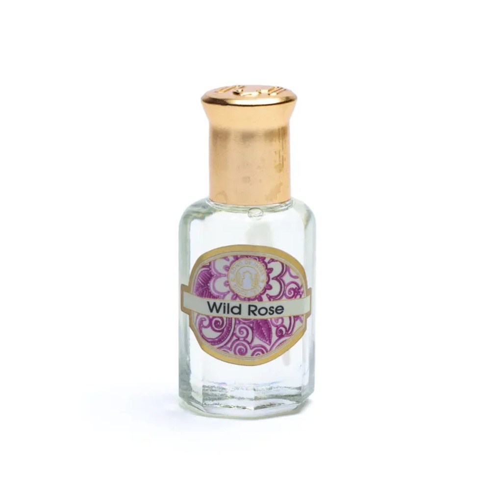 Huile parfumée ayurvédique à la Rose Sauvage 0