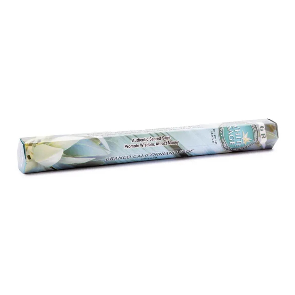 Encens Sauge Blanche en boite hexagonale 0