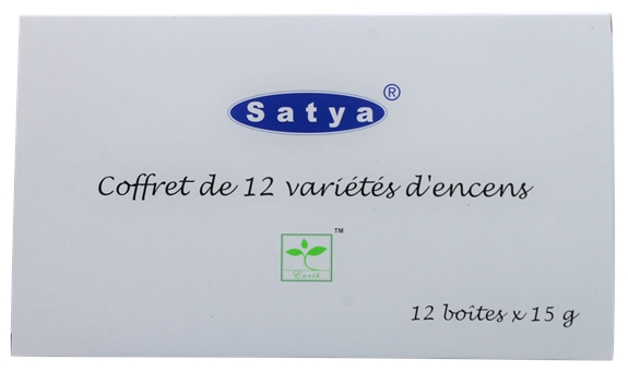 Assortiment Encens Satya 12 Fragrances 2