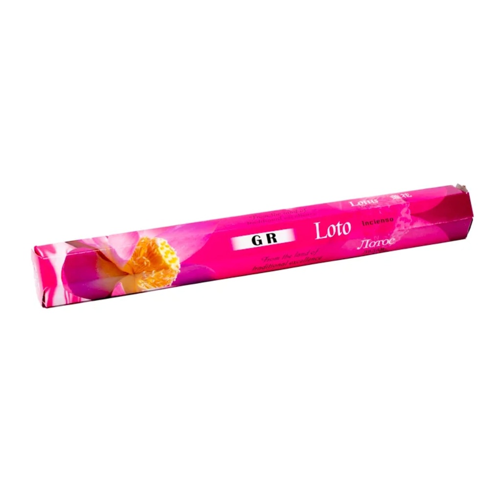 Encens Lotus en boite hexagonale 0