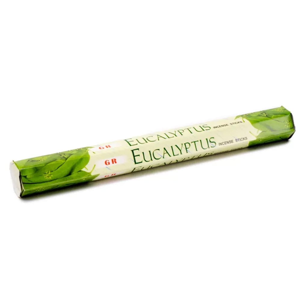 Encens Eucalyptus en boite hexagonale 0