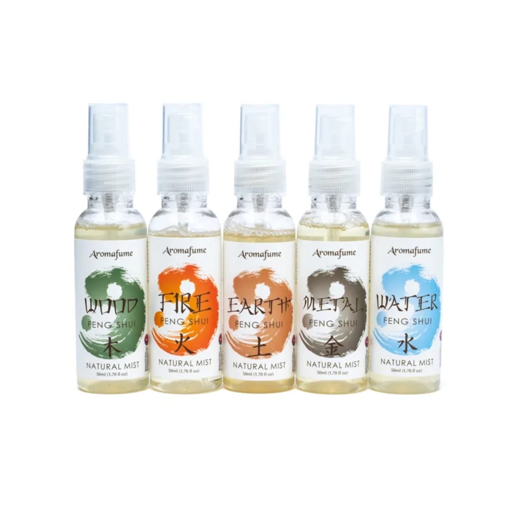 Spray d'ambiance Feng Shui Set de 5 Aromafume 1