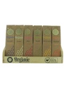 Présentoir en Bois de pin 6 x 6 Encens en cône Organic 41 g 2