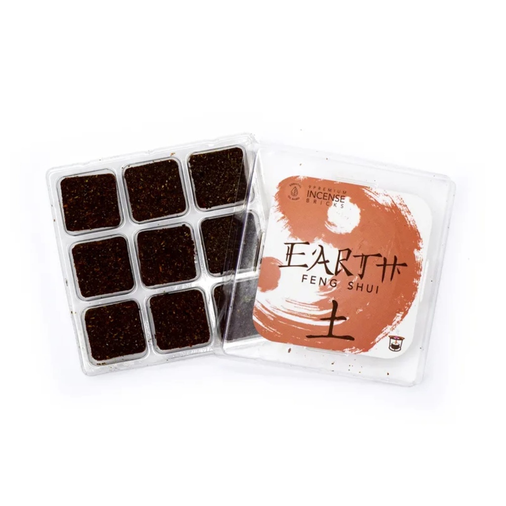 Aromafume Briques déncens Feng Shui Terre 0