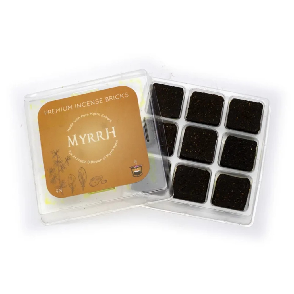 Aromafume briques déncens Myrrhe 0