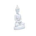 Statue Bouddha Méditation blanc 0