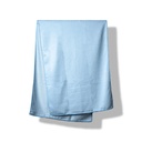 Serviette de yoga bleu clair à pois PVC 2