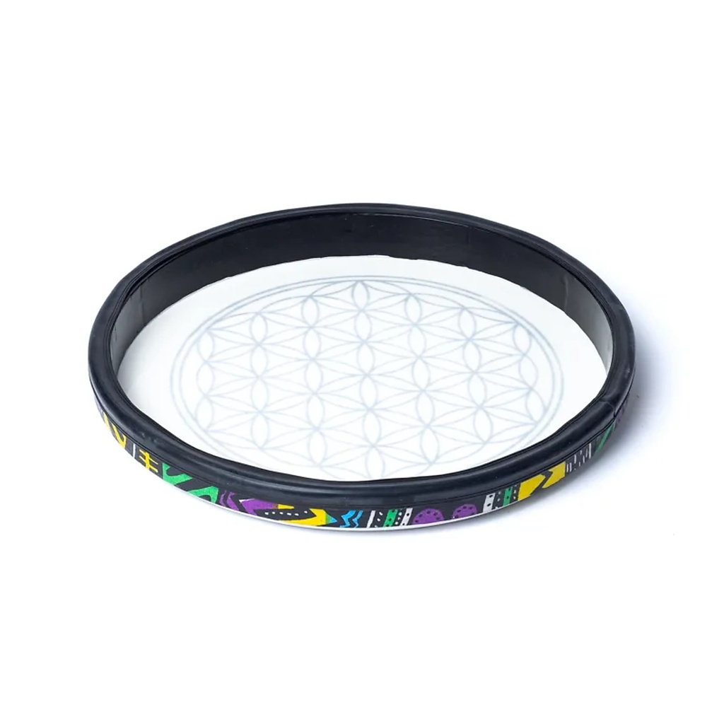 Tambour sur cadre Fleur de Vie L 0