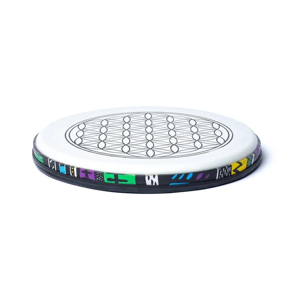 Tambour sur cadre Fleur de Vie L 2