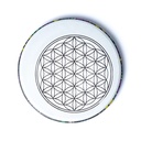 Tambour sur cadre Fleur de Vie L 4
