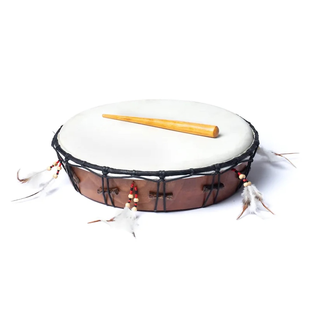 Tambour en peau de chèvre de style indien Terbangan XL 1