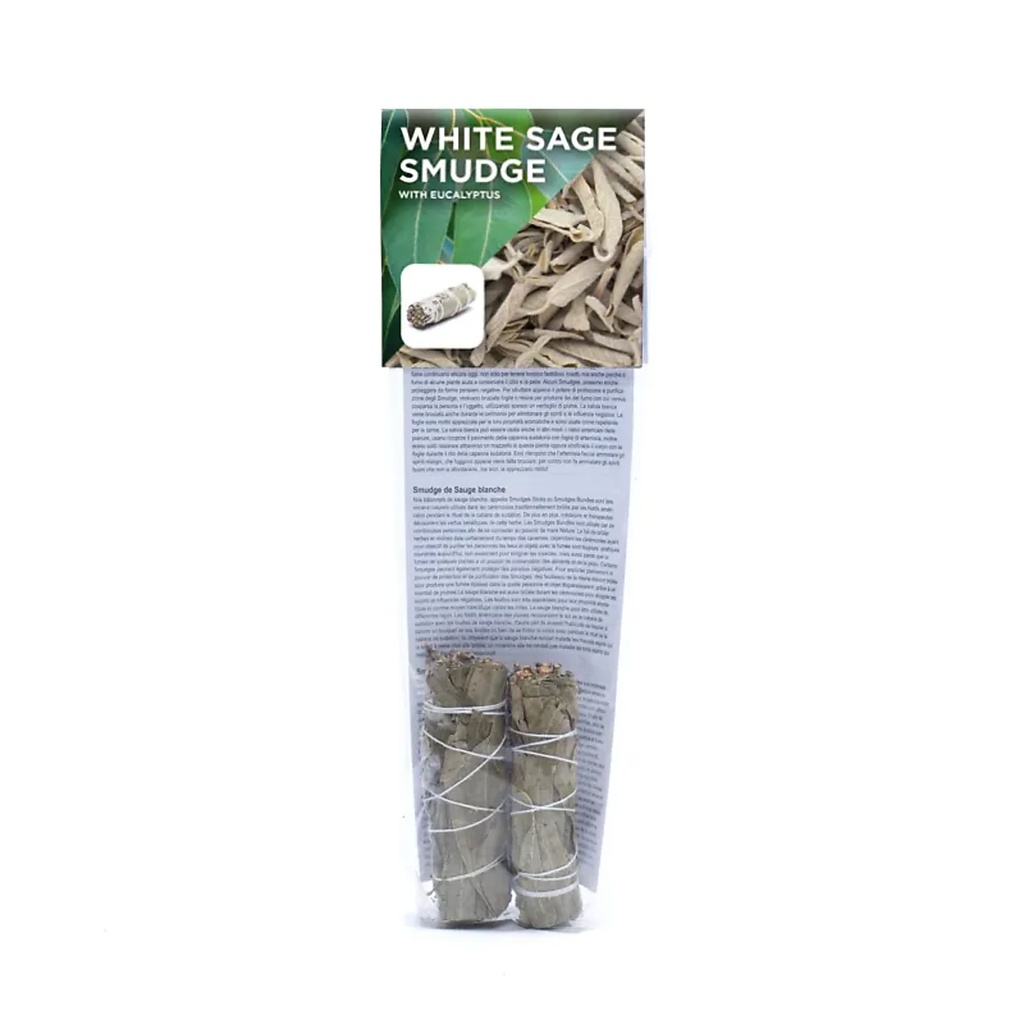 Smudge de sauge blanche à Eucalyptus S set de 2 0
