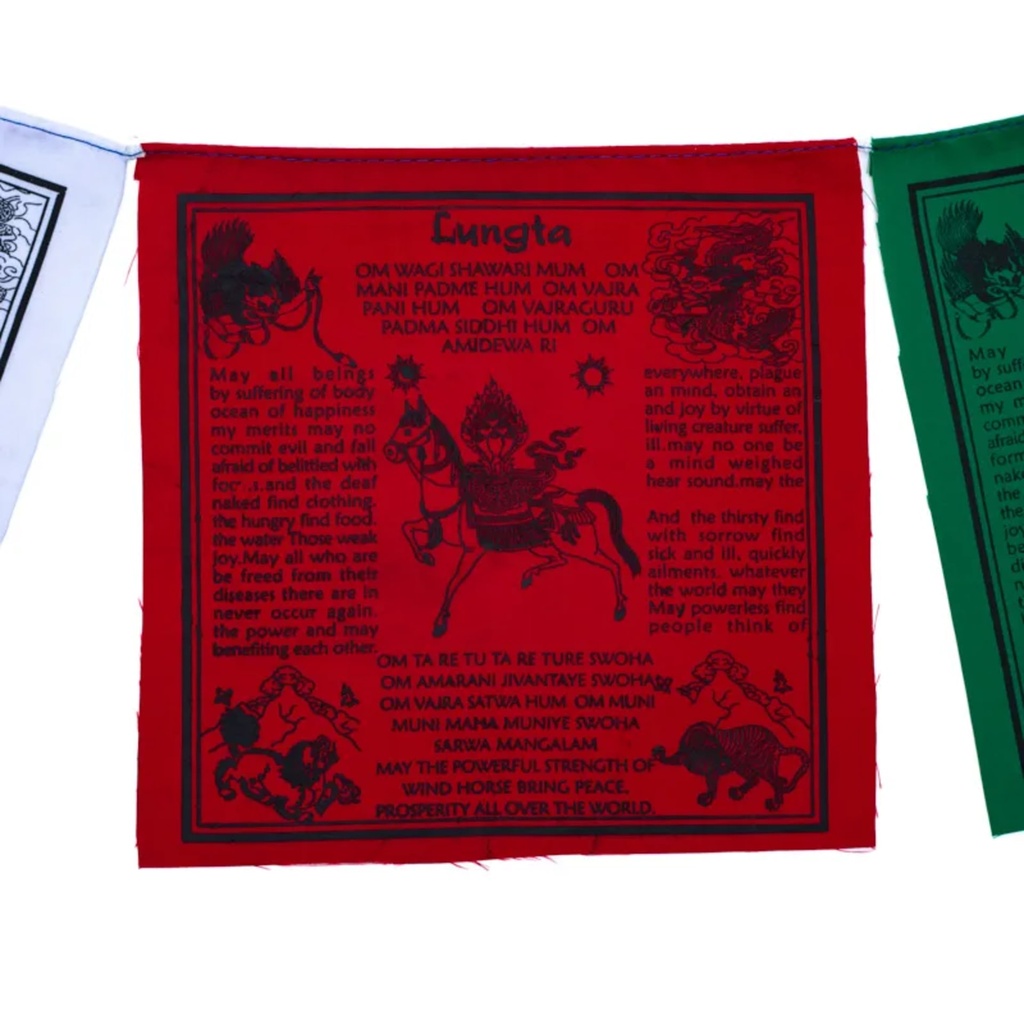 Drapeaux de prière tibétains Lungta 3