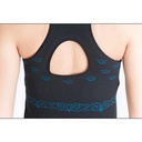 Haut de yoga Namaste coton bio sans couture noir S-M 0