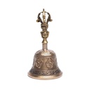 Dorge et cloche avec Ganesh et Om M 0