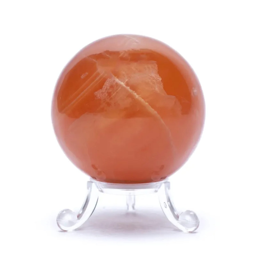 Sphère de Calcite de miel 0
