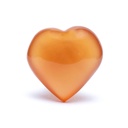 Coeur de Calcite de miel Pierre de soucis 1
