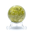 Sphère de Serpentine jaune 0