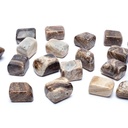 Aragonite brune Pierre polies Qualité A 1
