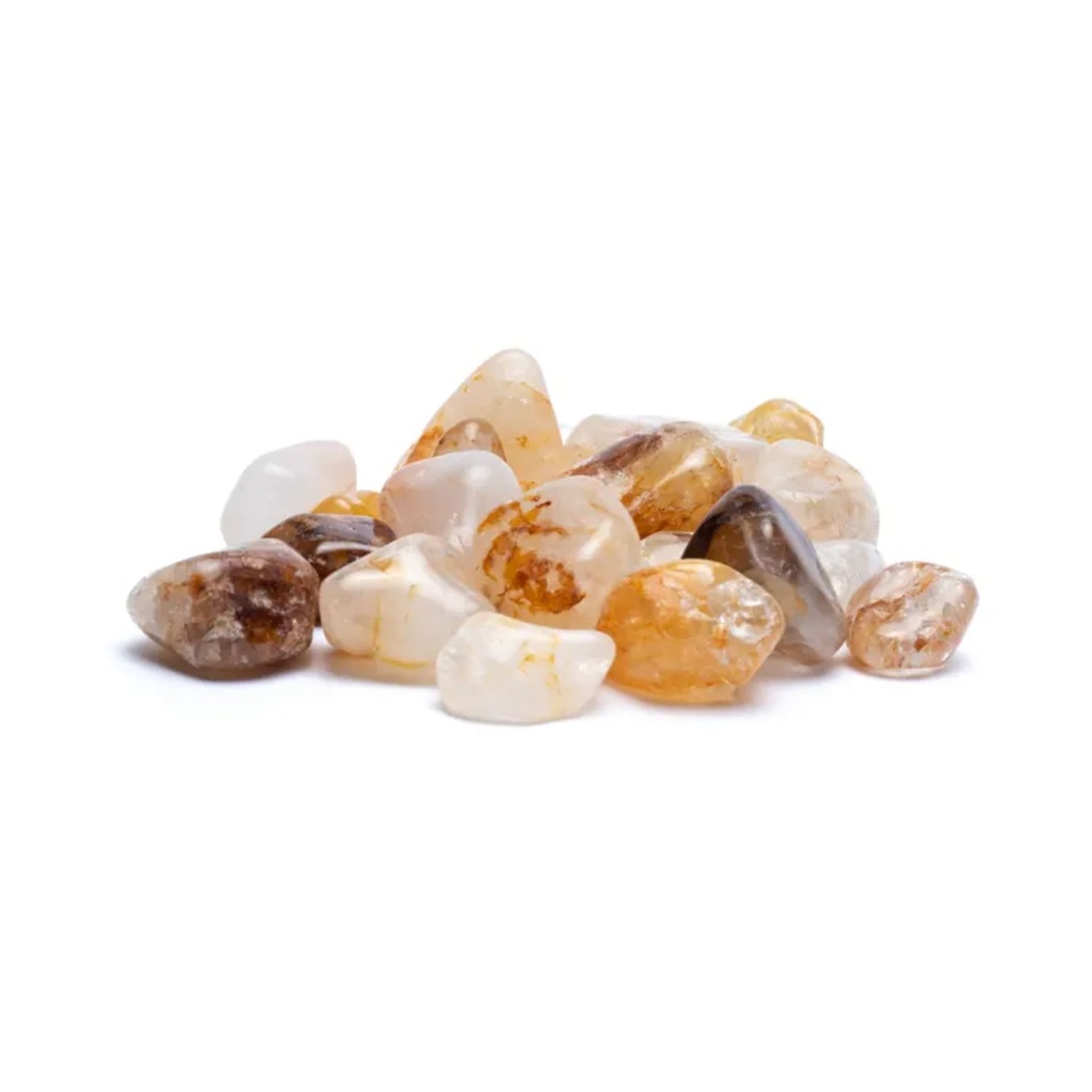 Golden healer (quartz limonite) pierres roulées 1