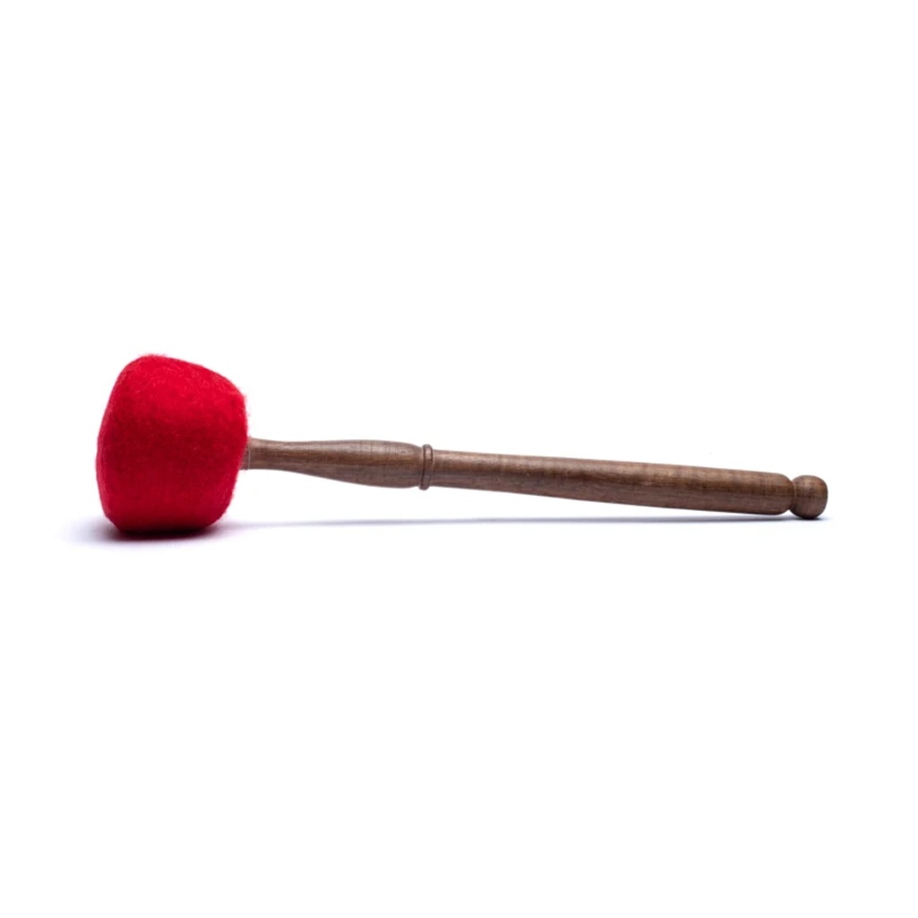 Bâton en feutre pour bol chantant avec manche en bois L 0