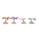 Présentoir arbre en pierre mini avec 32 pièces 0