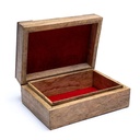 Coffret tarot Fleur de Vie manguier 0