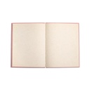 Carnet phases de lune & étoiles vieux rose 0