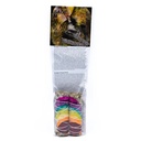 Smudge de sauge blanche / pétales chakra S set de 2 2