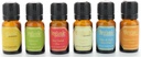 Présentoir en Bois de pin 6 x 3 Huiles parfumées Organic 10 ml 1