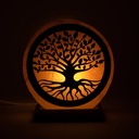 Lampe de sel Arbre de vie avec câble et LED 3