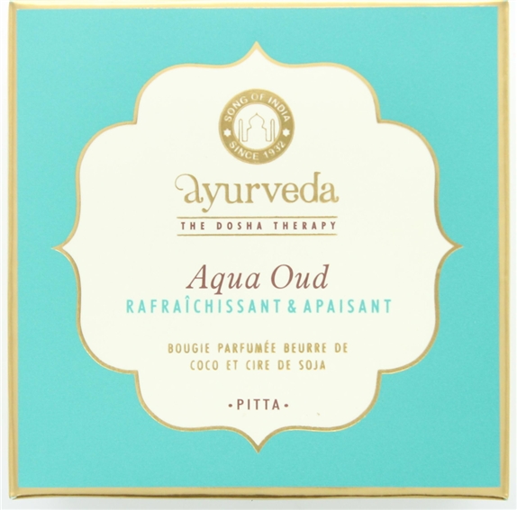 Bougie parfumée en Cire végétale Ayurvéda Pitta 2