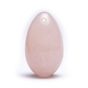 Oeuf Yoni Quartz rose 1
