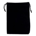 Sac cadeau velours noir M 0