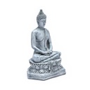 Bouddha méditant Thaïlande gris 0