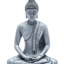 Bouddha méditant Thaïlande gris 3