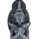 Bouddha priant Thaïlande gris 3