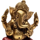Statue de Ganesh couleur or 3