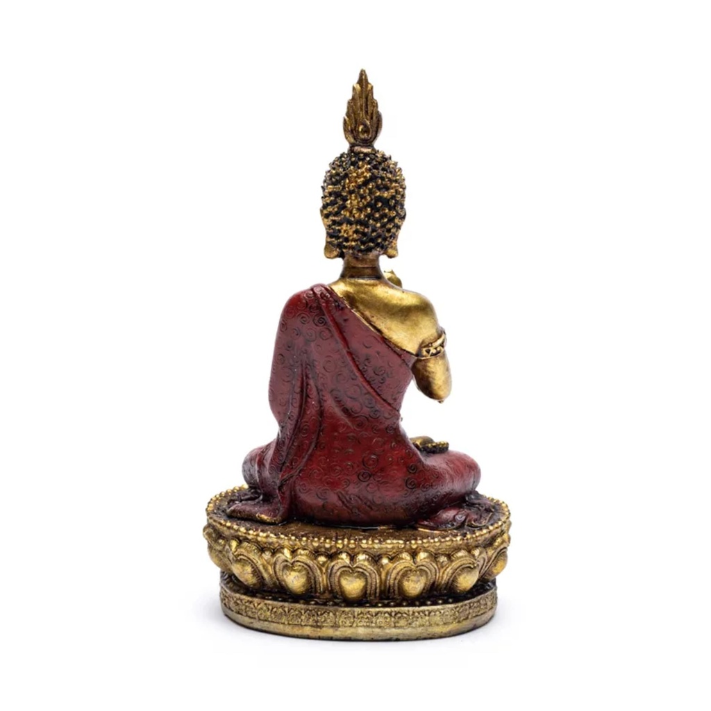 Bouddha de la Réassurance avec trône 2