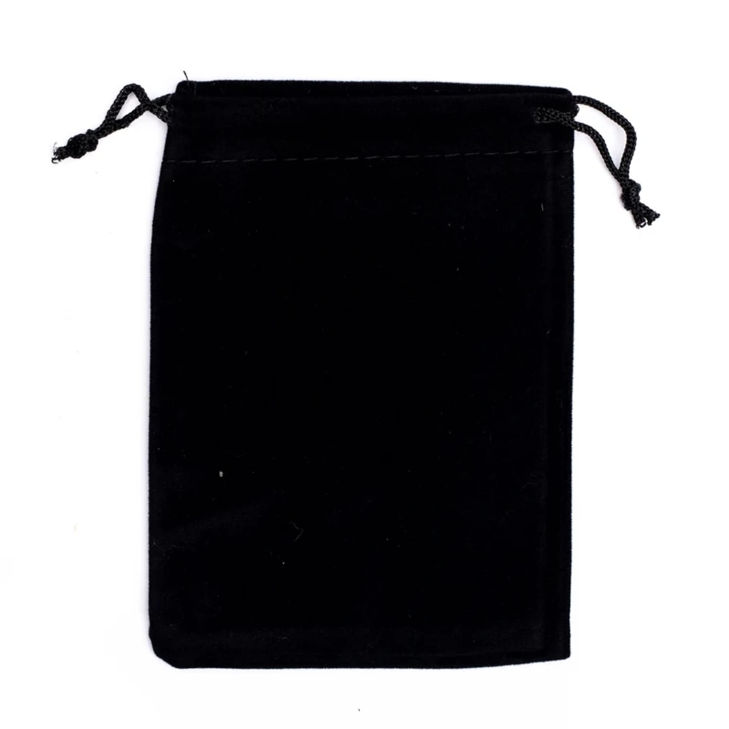 Sac cadeau velours noir S 0