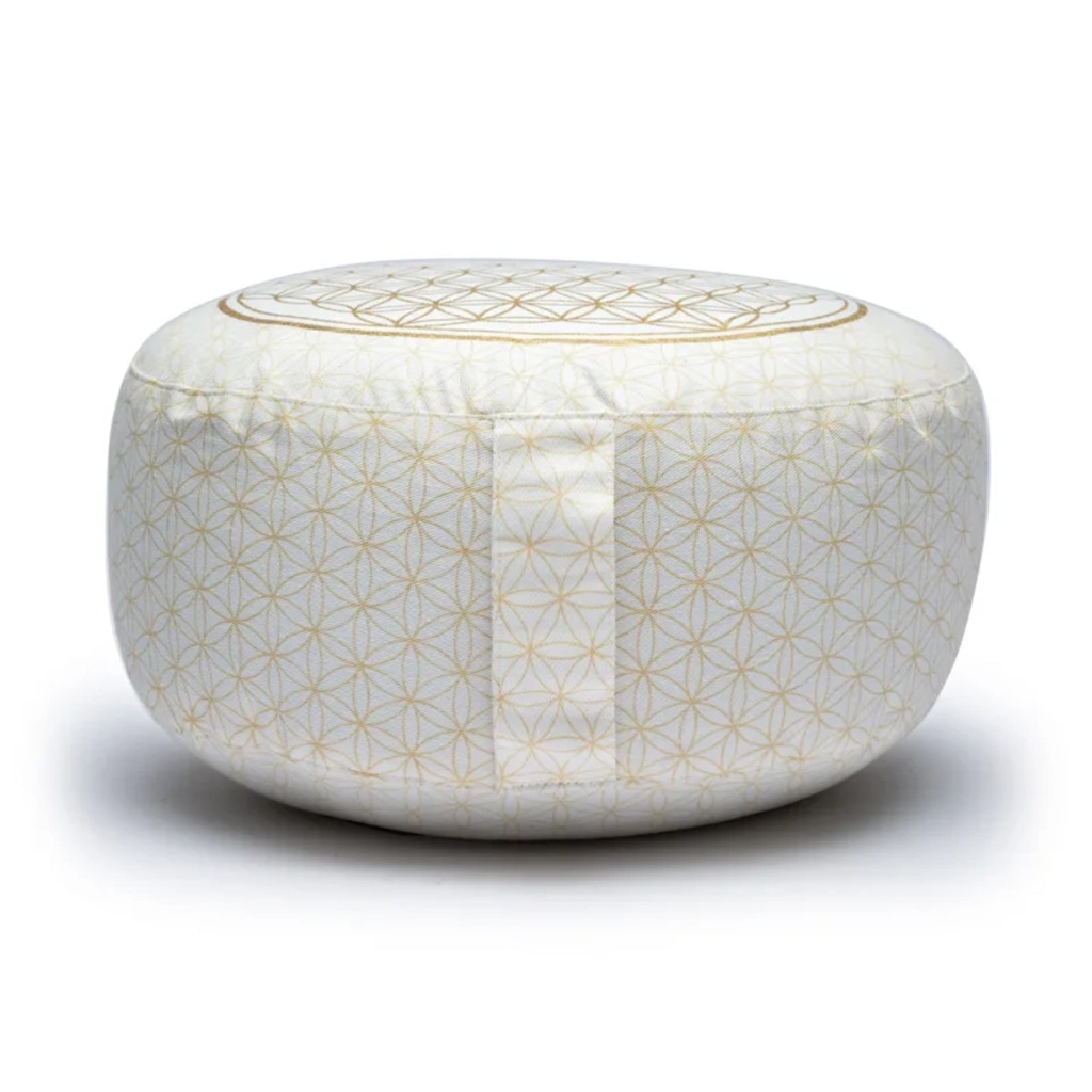 Coussin de méditation Fleur de vie coton Bio (OCS) 0
