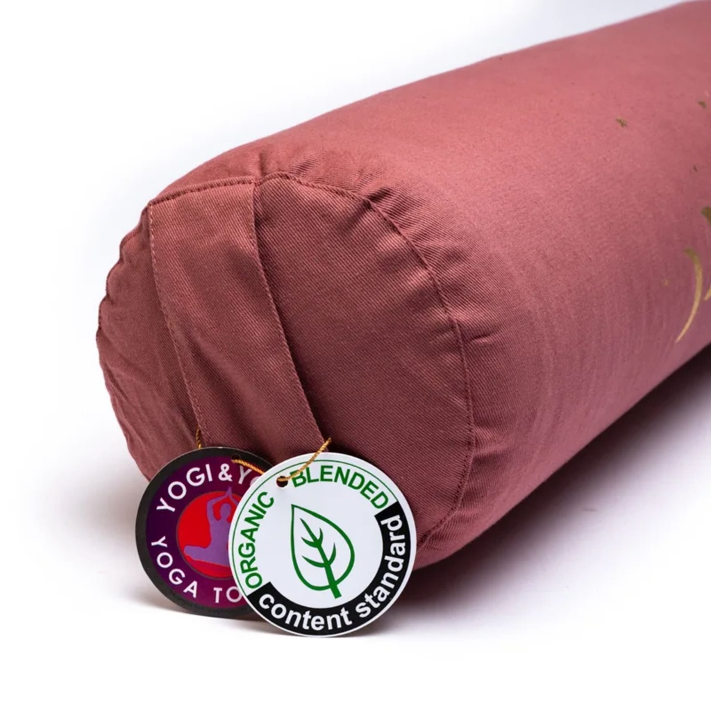 Traversin rond Phases de Lune coton BIO (OCS) 1