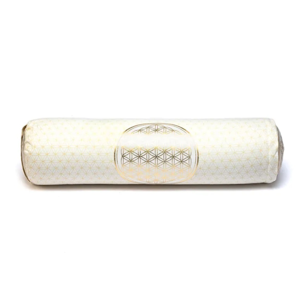 Traversin rond Fleur de vie coton BIO (OCS) 0