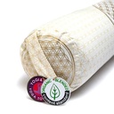 Traversin rond Fleur de vie coton BIO (OCS) 1