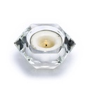 Photophore en verre Diamant 2