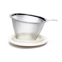 Tasse Infuseur à Thé Mandala blanc 2